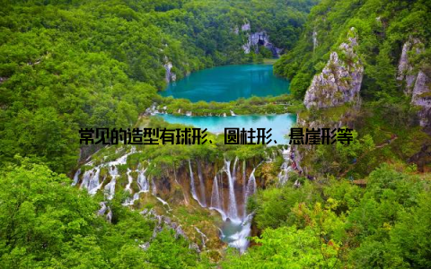 常见的造型有球形、圆柱形、悬崖形等